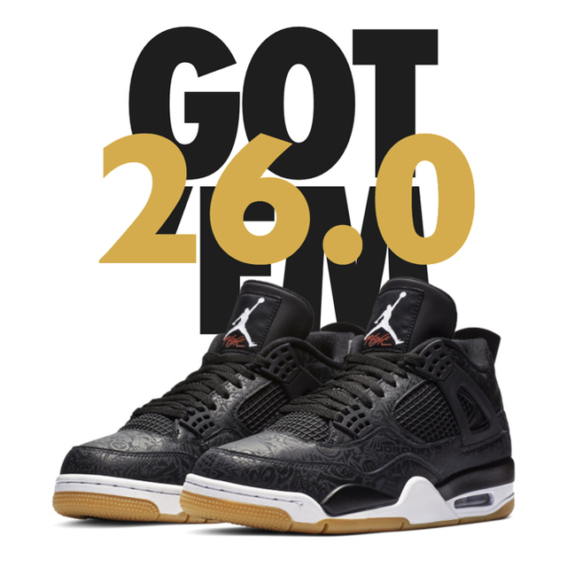 nike / air jordan 4 retro / 26.0