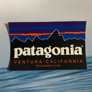 パタゴニア(patagonia)のパタゴニア patagonia 定番 黒 ステッカー シール 正規品(その他)