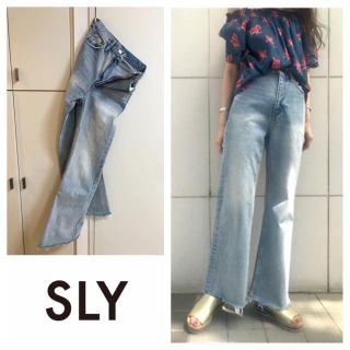 【新品未使用】SLY ボルドージーンズ スライ シェルター 秋冬