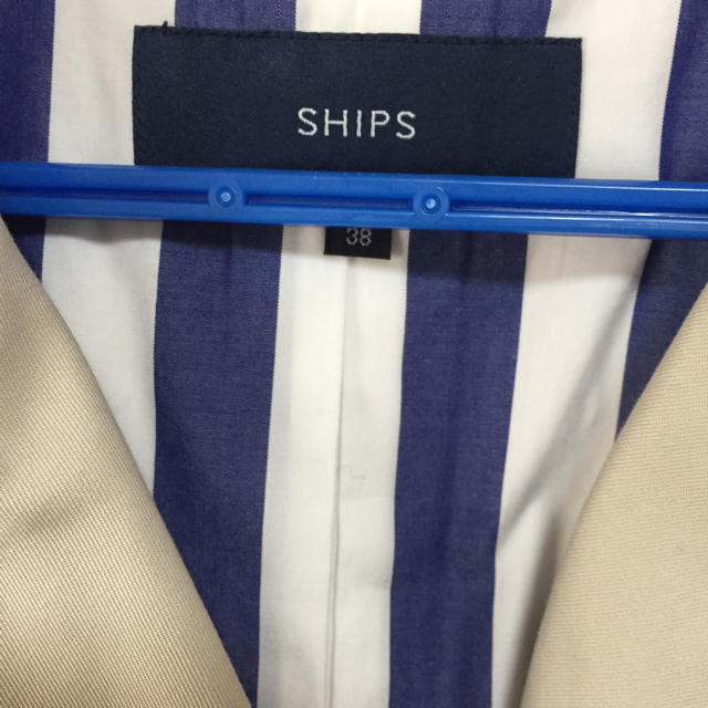 SHIPS(シップス)のシップス ships ショートトレンチコート 38 レディースのジャケット/アウター(トレンチコート)の商品写真