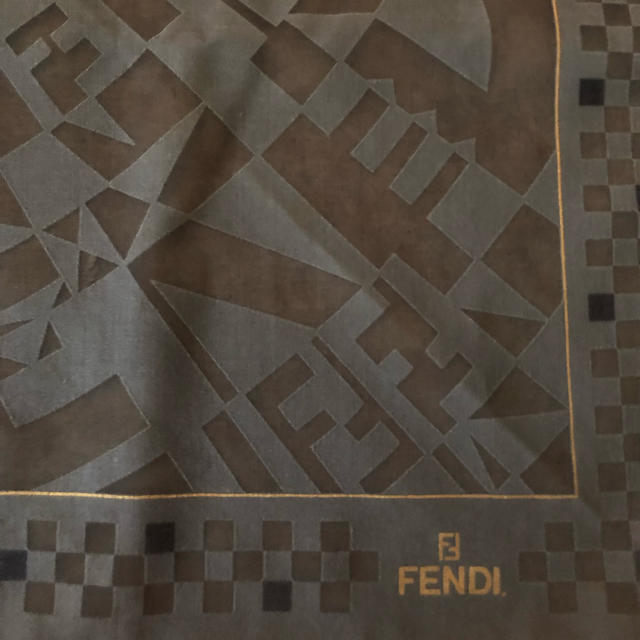 FENDI(フェンディ)のフェンディ ハンカチ 2枚 レディースのファッション小物(ハンカチ)の商品写真