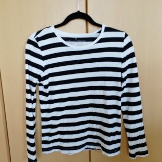 ムジルシリョウヒン(MUJI (無印良品))の無印良品ボーダーTシャツ(Tシャツ(半袖/袖なし))