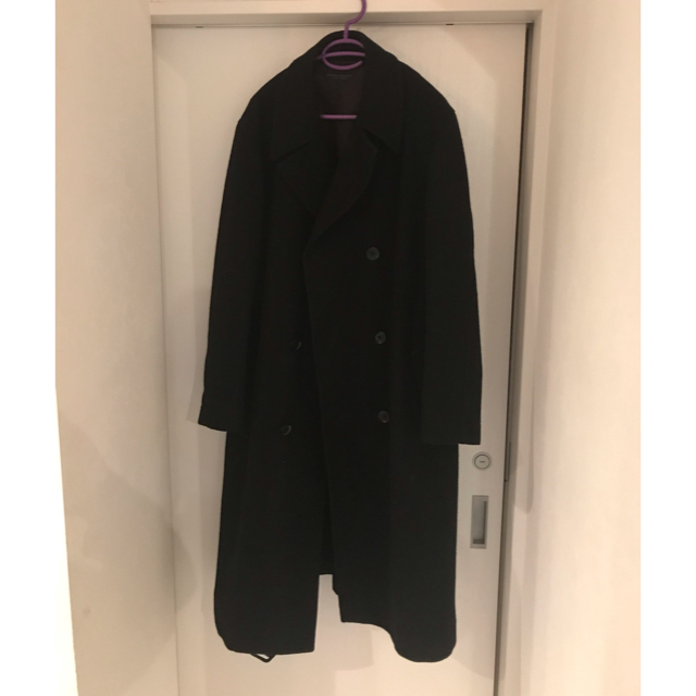 Yohji Yamamoto(ヨウジヤマモト)のヨウジヤマモト オーバーサイズコート メンズのジャケット/アウター(チェスターコート)の商品写真