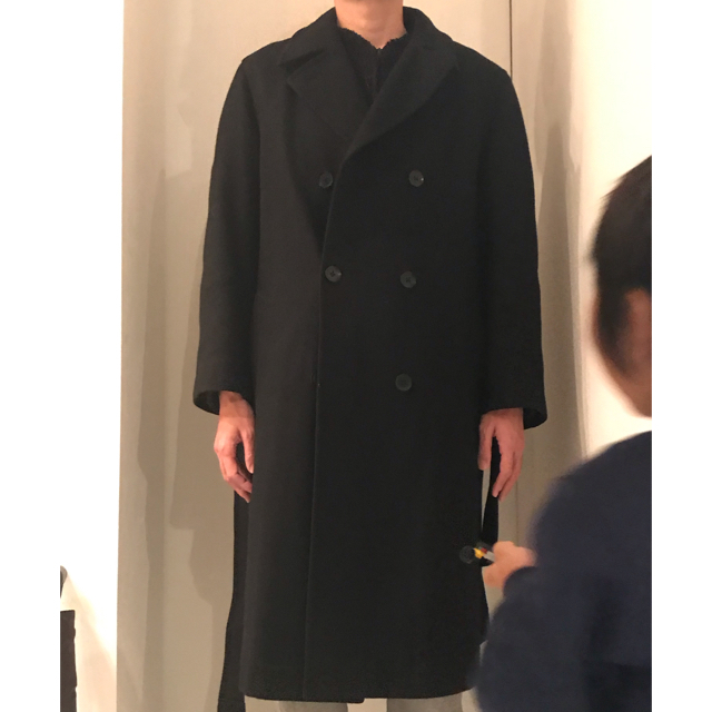 Yohji Yamamoto(ヨウジヤマモト)のヨウジヤマモト オーバーサイズコート メンズのジャケット/アウター(チェスターコート)の商品写真