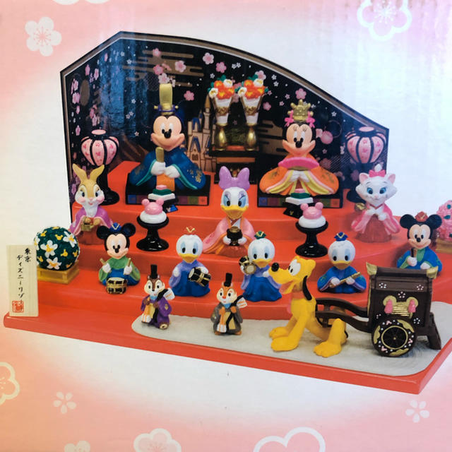 高品質 Disney - ディズニー ひな人形 4段飾り キャラクターグッズ