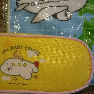 ジャル(ニホンコウクウ)(JAL(日本航空))の非売品☆JAL ポーチ＆ミニタオルセット(その他)