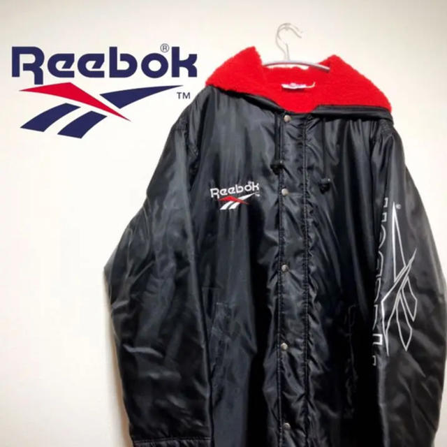 Reebok リーボック 90s ベンチコート ボア メンズ レア