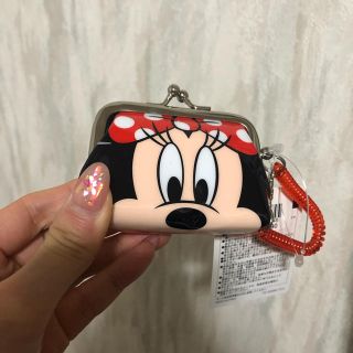 ディズニー(Disney)のミニーちゃん がま口 コインケース(コインケース)