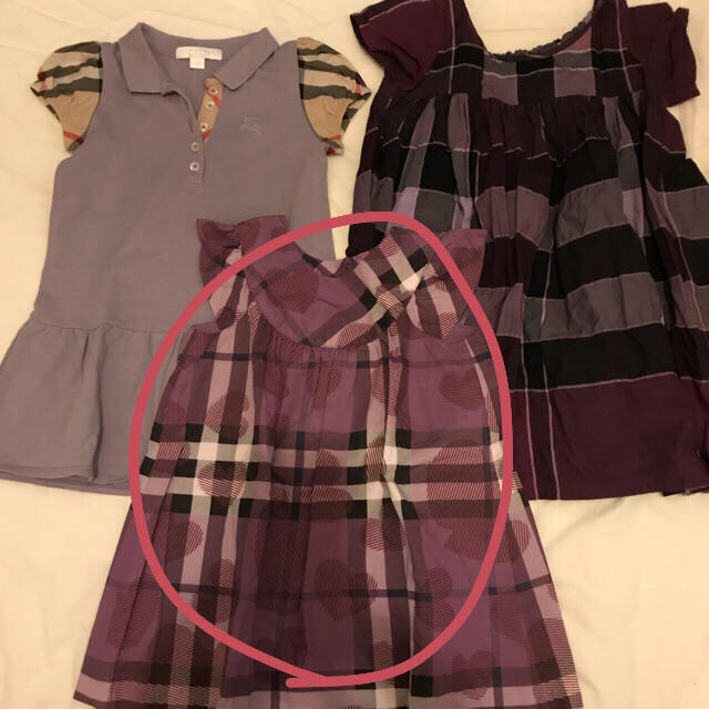 BURBERRY(バーバリー)のご検討中 バーバリー4y キッズ/ベビー/マタニティのキッズ服女の子用(90cm~)(ワンピース)の商品写真