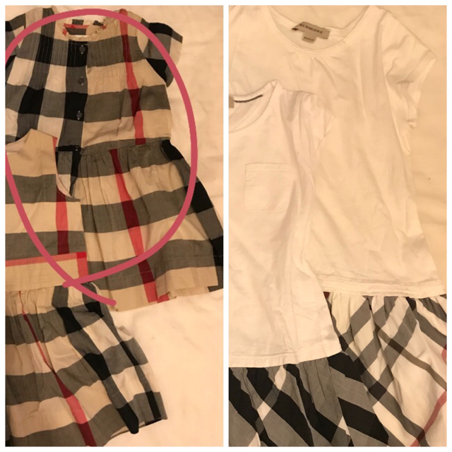 BURBERRY(バーバリー)のご検討中 バーバリー4y キッズ/ベビー/マタニティのキッズ服女の子用(90cm~)(ワンピース)の商品写真