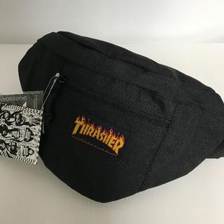 スラッシャー(THRASHER)のTHRASHER THRFL3900 BLK/YELTG スラッシャー バッグ(ウエストポーチ)