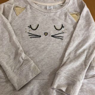 ベビーギャップ(babyGAP)のcoco様専用 ベビーギャップ トレーナー 猫(Tシャツ/カットソー)