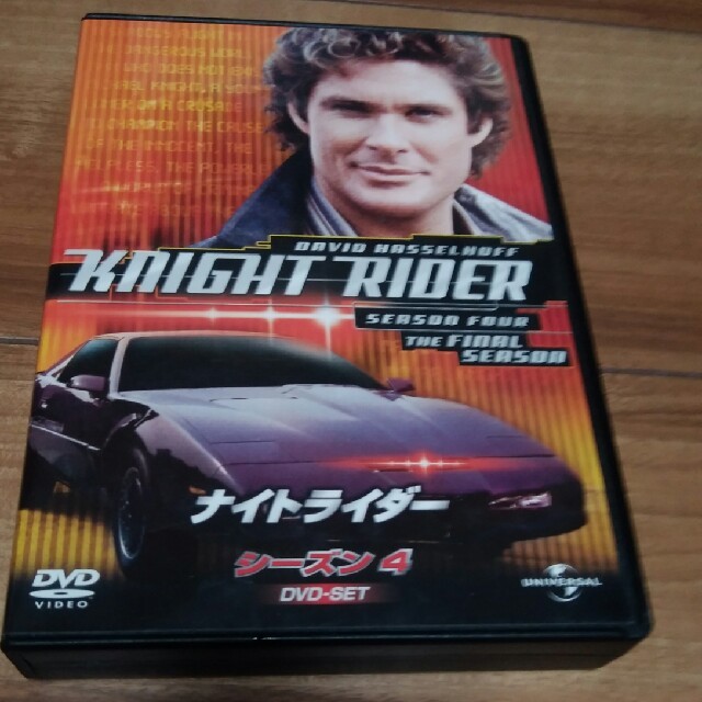 KNIGHT  RIDER  (DAVID   HASSELHOFF)。DVD。 スマホ/家電/カメラのテレビ/映像機器(DVDレコーダー)の商品写真