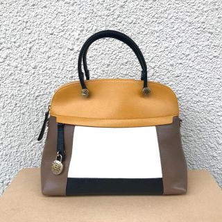 フルラ(Furla)のmiiii様専用マルチカラーM超人気完売イエロー正規品フルラ大人気パイパー(ハンドバッグ)