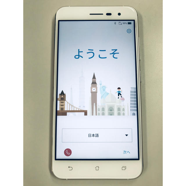 スマートフォン/携帯電話ASUS ZENFONE3 Z017DA