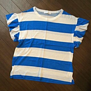 ザラ(ZARA)のZARA ボーダーTシャツ.(Tシャツ(半袖/袖なし))