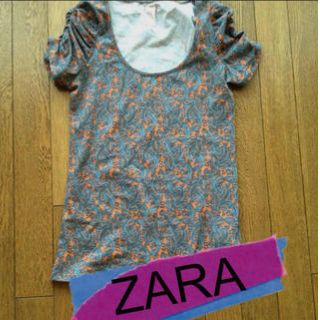 ザラ(ZARA)の☆セール中☆ZARA トップス(Tシャツ(半袖/袖なし))