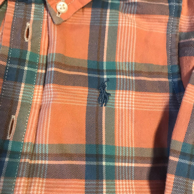 POLO RALPH LAUREN(ポロラルフローレン)のラルフローレン チェック ボタンダウンシャツ キッズ/ベビー/マタニティのベビー服(~85cm)(シャツ/カットソー)の商品写真