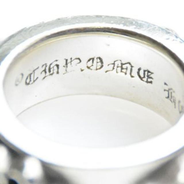 Chrome Hearts(クロムハーツ)のクロムハーツ　ダブルナローヴァインバンドリング ６号 メンズのアクセサリー(リング(指輪))の商品写真