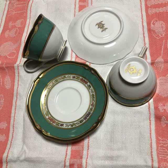 Noritake(ノリタケ)のノリタケ カップ&ソーサー 2客② インテリア/住まい/日用品のキッチン/食器(食器)の商品写真