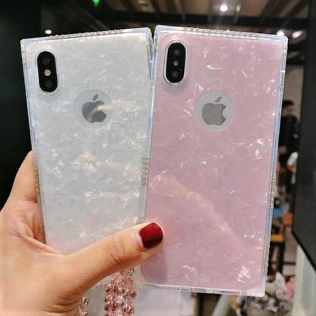 givenchy iphone8 カバー 通販 、 新品　ラインストーン側面デコiPhoneケースの通販 by すなふきん's shop｜ラクマ