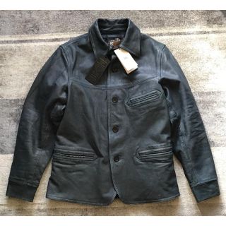 rrl ラルフローレン レザー　コート　ジャケット　ダブルアールエル