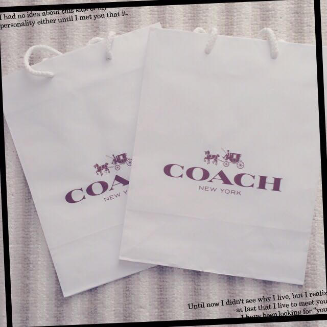 COACH(コーチ)のCOACHショップ袋♡ レディースのバッグ(ショップ袋)の商品写真