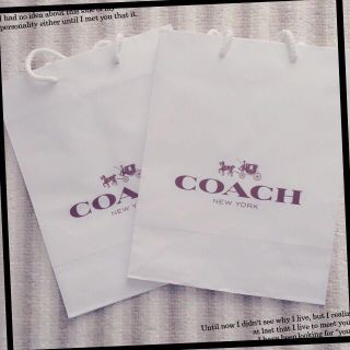 コーチ(COACH)のCOACHショップ袋♡(ショップ袋)