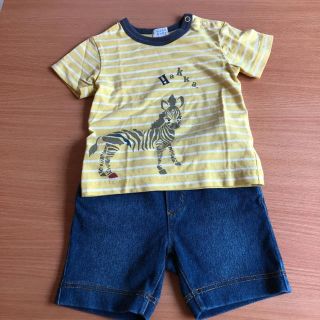 ハッカベビー(hakka baby)の再値下げ☆Hakka baby 上下セット 80(Ｔシャツ)