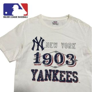 マジェスティック(Majestic)のMLB New York Yankees Tシャツ ニューヨーク・ヤンキース(Tシャツ/カットソー(半袖/袖なし))