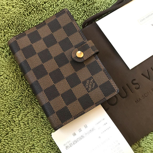 LOUIS VUITTON - 正規品 ルイヴィトン ダミエ 手帳の通販 by 77mikko77's shop｜ルイヴィトンならラクマ