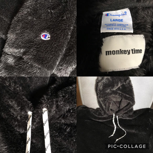 BEAUTY&YOUTH UNITED ARROWS(ビューティアンドユースユナイテッドアローズ)の＜Champion × monkey time＞SHRPA HOODY/パーカー メンズのトップス(パーカー)の商品写真