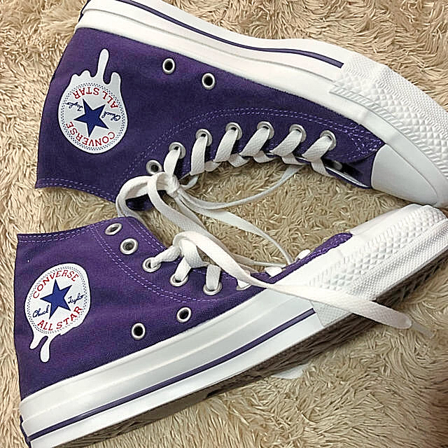 CONVERSE(コンバース)のコンバースハイカット　ドリップパッチ レディースの靴/シューズ(スニーカー)の商品写真