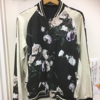 ラッドミュージシャン(LAD MUSICIAN)のLAD MUSICIAN ラッドミュージシャン 17ss 薔薇柄 スカジャン (スカジャン)