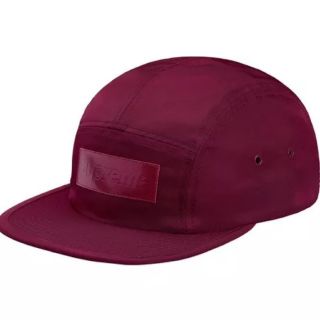 Supreme Patent Leather Patch Camp Cap