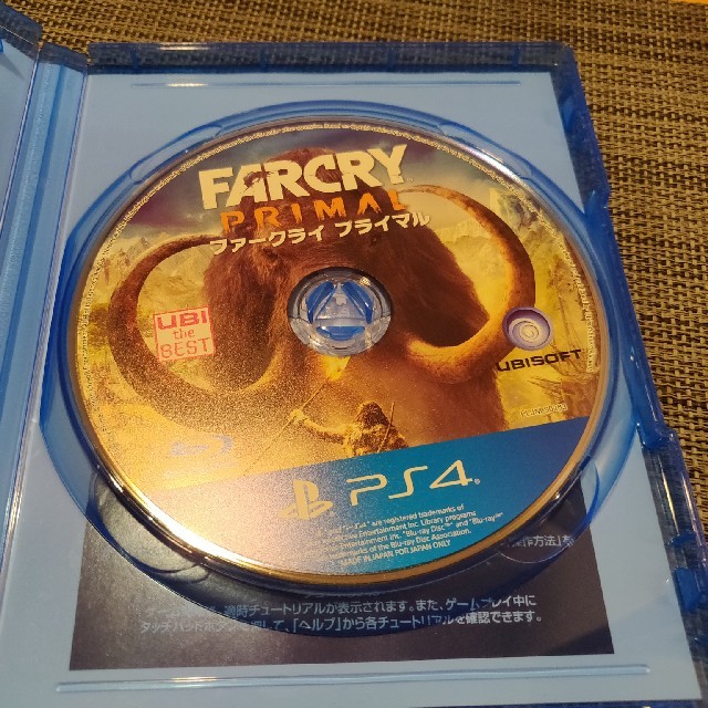 ファークライプライマル　FARCRYPRIMAL PS4 エンタメ/ホビーのゲームソフト/ゲーム機本体(家庭用ゲームソフト)の商品写真