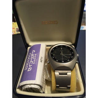 セイコー(SEIKO)のセイコークオーツ アナデジ ホワイトオン H711(腕時計(アナログ))
