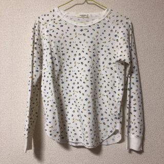 フリークスストア(FREAK'S STORE)のFREAK'S STORE 花柄ワッフルプルオーバー(カットソー(長袖/七分))