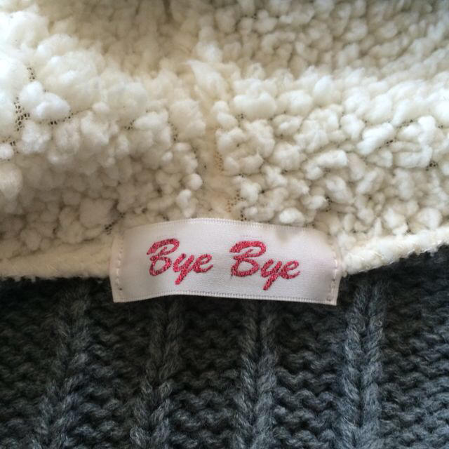 ByeBye(バイバイ)のニットコート レディースのジャケット/アウター(ロングコート)の商品写真
