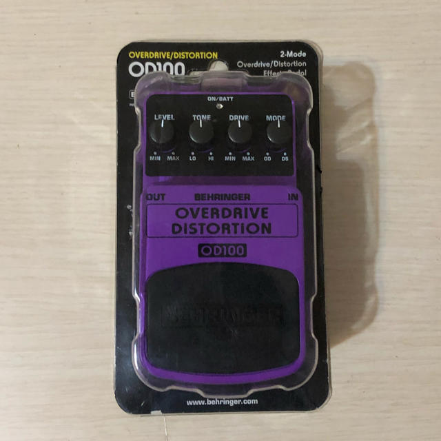 OVERDRIVE エフェクター BEHRINGER 楽器のギター(エフェクター)の商品写真