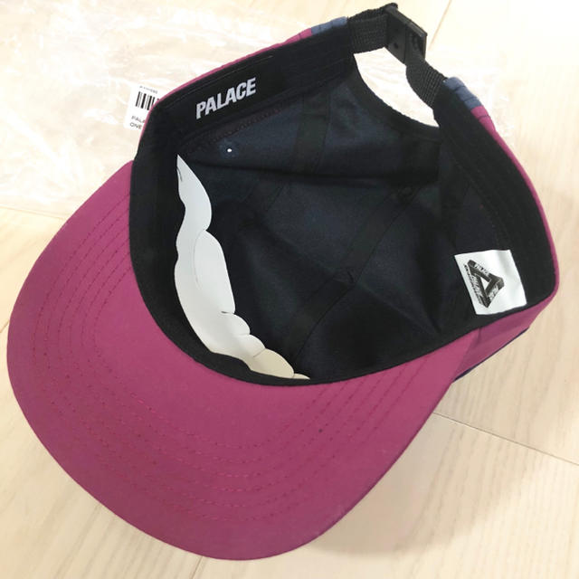 PALACE PANEL GREY PURPLE SHELL cap