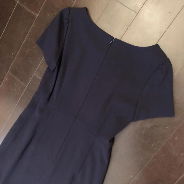 お受験 ワンピース スーツ 36 濃紺 レディースのフォーマル/ドレス(スーツ)の商品写真