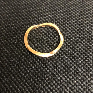 厚 19-1 k10 デザインリング ダイヤモンド 0.04 10金(リング(指輪))