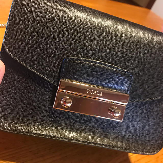 美品!フルラ メトロポリス ONYX FURLA 1