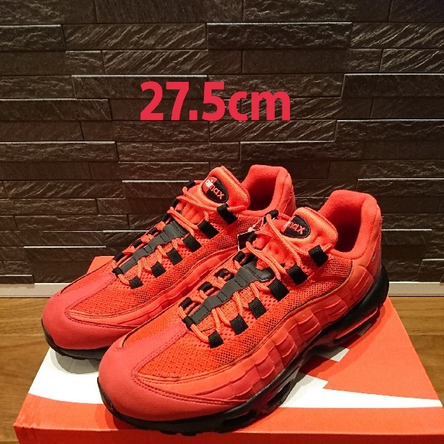 NIKE(ナイキ)のナイキ エアマックス 95 OG ハバネロレッド 27.5cm メンズの靴/シューズ(スニーカー)の商品写真