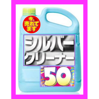 出品前に是非！簡単浸けるだけでピカピカに！シルバークリーナー 50ｍl(リング(指輪))