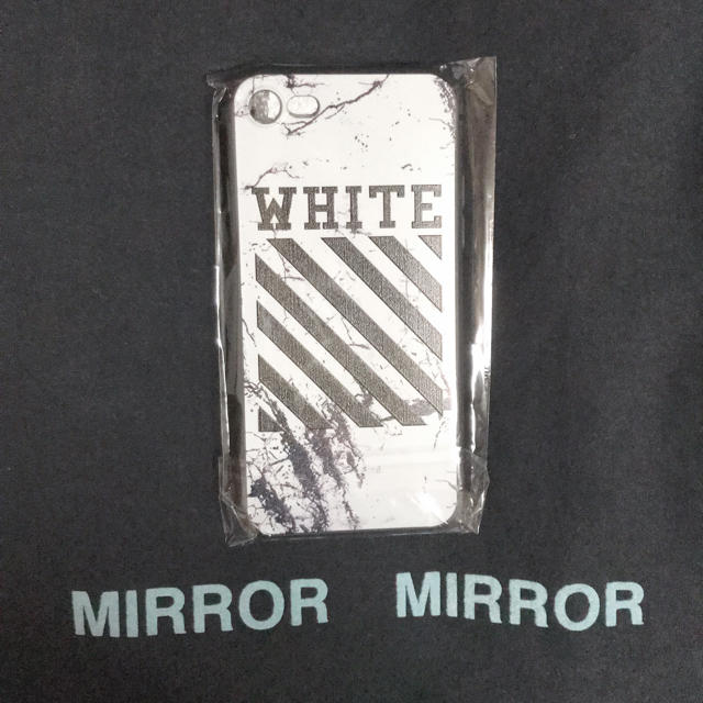 OFF-WHITE - ((最安値))iPhone7、8兼用ケースの通販 by ポケモンshop｜オフホワイトならラクマ