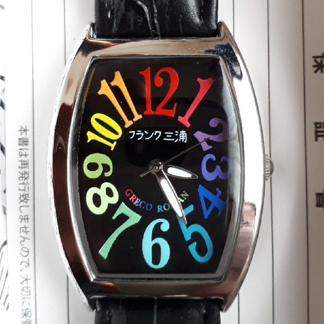 FRANCK MULLER(フランクミュラー)のフランク三浦　零号機(改) レディースのファッション小物(腕時計)の商品写真