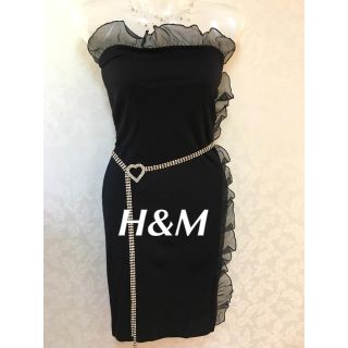 エイチアンドエム(H&M)のパーティードレス(ミニドレス)