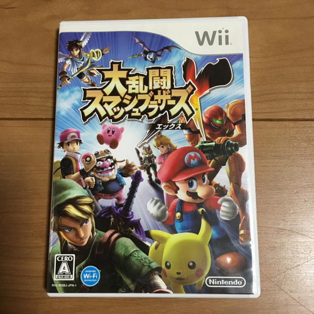 Wii(ウィー)の大乱闘スマッシュブラザーズ エックス wii  エンタメ/ホビーのゲームソフト/ゲーム機本体(家庭用ゲームソフト)の商品写真